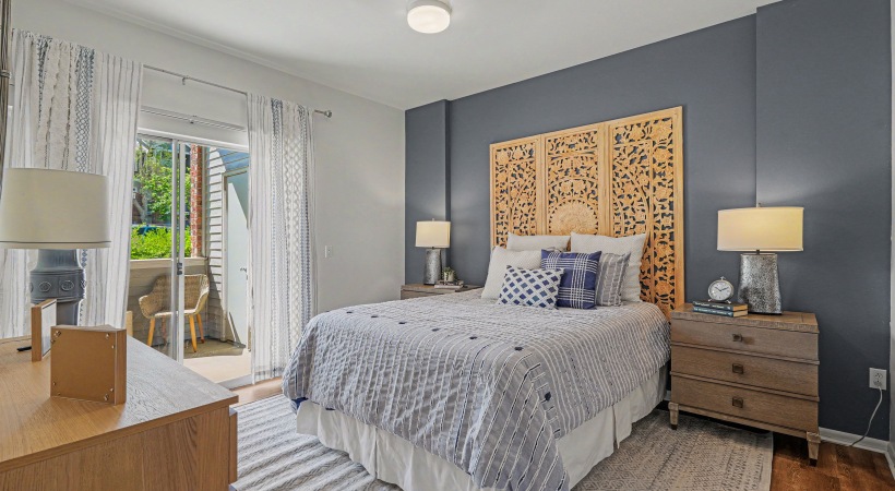 Sleep in style with a spacious bedroom